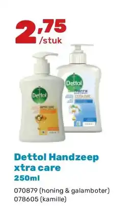 Happyland Dettol Handzeep xtra care 250ml aanbieding
