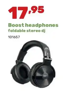 Happyland Boost headphones foldable stereo dj aanbieding