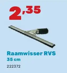Happyland Raamwisser RVS 35 cm aanbieding