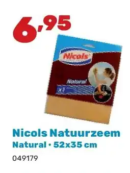 Happyland Nicols Natuurzeem Natural • 52x35 cm aanbieding