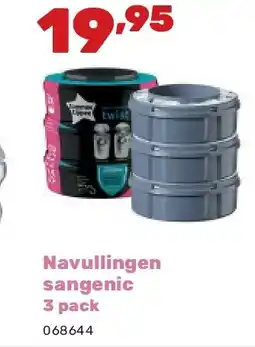 Happyland Navullingen sangenic 3 pack aanbieding