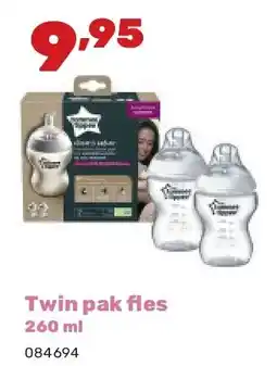 Happyland Twin pak fl es 260 ml aanbieding