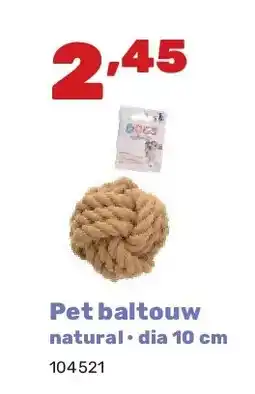 Happyland Pet baltouw natural • dia 10 cm aanbieding