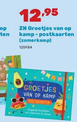 Happyland ZN Groetjes van op kamp - postkaarten (zomerkamp) aanbieding