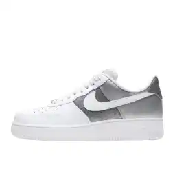 Decathlon Schoenen Air Force 1 Low 07 White Metallic Silver aanbieding
