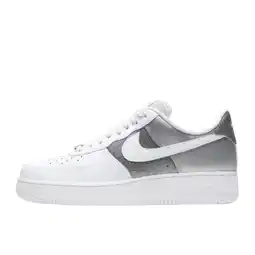 Decathlon Schoenen Air Force 1 Low 07 White Metallic Silver aanbieding