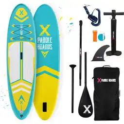 Decathlon Opblaasbaar Supboard kind RIPPER 8'2 x 28 x 6 ( 250 x 71 x 10 cm) aanbieding