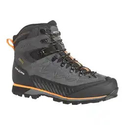 Decathlon Trekking schoenen heren TORNADO WP GRIJS - ORANJE aanbieding