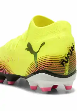Decathlon FUTURE 8 PRO FG/AG voetbalschoenen PUMA Yellow Alert Black Sun Struck Pink aanbieding