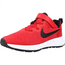 Decathlon Sneakers Nike Model Nike Revolution 6 Little Kid Kleur Rood aanbieding