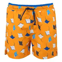 Decathlon Jongens Skander III Stingray zwembroek (Helder goudsbloem) aanbieding