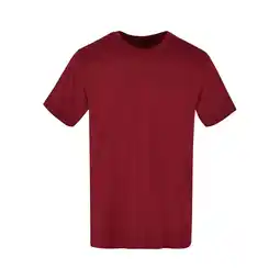 Decathlon Heren Basic Tshirt met ronde hals (Kersen) aanbieding