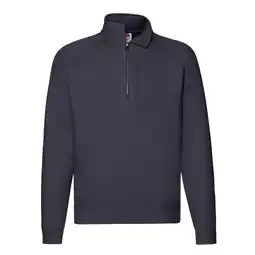 Decathlon Unisex Premium Sweatshirt met Kwart Ritssluiting voor Volwassenen (Deep Navy) aanbieding