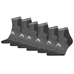 Decathlon Wandelsokken All Climates Hiking Quarter 6-pack Grijs aanbieding