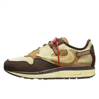 Decathlon Schoenen Air Max 1 Travis Scott Cactus Jack Baroque Brown aanbieding