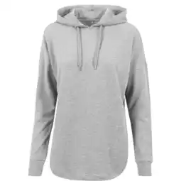 Decathlon Dames Katoenmix Oversized Hoodie (Grijs) aanbieding