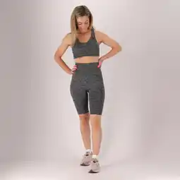 Decathlon Xtreme - Sportset dames - Short/Top - Antraciet - Sport short dames aanbieding