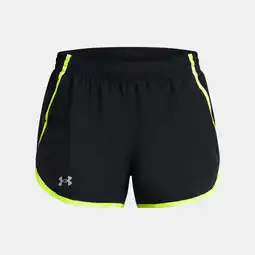 Decathlon Under Armour Korte Ua Fly-by Zwart & Geel Fluor aanbieding