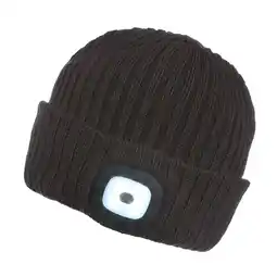 Decathlon Unisex Torch II Beanie voor volwassenen (Zwart) aanbieding
