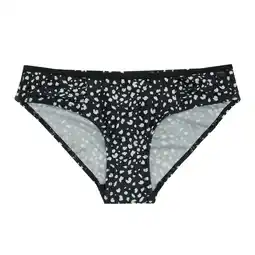 Decathlon Dames Aceana Polka Dot Bikinibroekje (Zwart/Wit) aanbieding