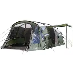 Decathlon Tunneltent - Canyon 5 Protect - voor 5 personen - luifel - 3 ingangen aanbieding