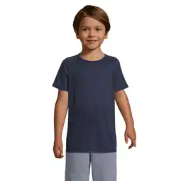 Decathlon Kinderen/Kinderen Sportief Raglan Tshirt (Franse marine) aanbieding