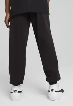 Decathlon ESS No. 1-logo sweatpant voor jongeren PUMA Black aanbieding
