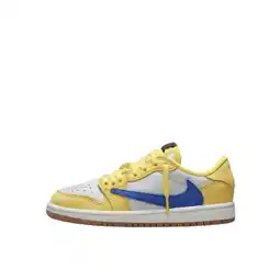 Decathlon Schoenen 1 Retro Low OG SP Travis Scott Canary Enfants et Bébés aanbieding