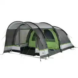 Decathlon High Peak tunneltent Brixen 4.0, ingenaaide tentvloer,1,9 m stahoogte,waterdicht aanbieding