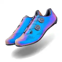 Decathlon Supacaz Kazze Carbon racefietsschoen - Oil Slick reflecterend aanbieding