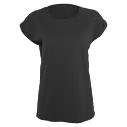 Decathlon Dames Basic Slim Tshirt (Zwart) aanbieding