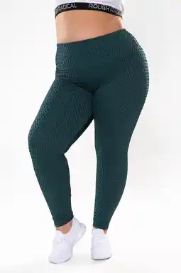 Decathlon Dames plus size anti-cellulitis sportlegging Rough Radical Impulse Plus aanbieding