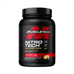 Decathlon Wei-eiwit - Nitro Tech 100% Whey Goud (2.27kg ) - Vanille aanbieding