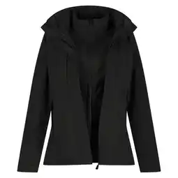 Decathlon Dames Professional Kingsley 3in1 Waterdichte Jas (Zwart) aanbieding