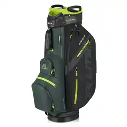 Decathlon Dri Lite Sport 3 - Waterwerende Golftas - Cartbag - Groen Zwart aanbieding