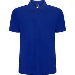 Decathlon Heren Pegaso Premium Effen Polo Shirt (Koningsblauw) aanbieding