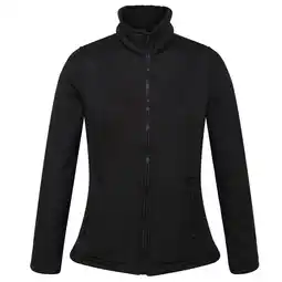 Decathlon Dames Razia II Full Zip Fleece Jacket (Zwart) aanbieding