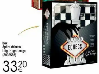 Cora Box apéro échecs aanbieding
