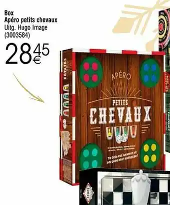 Cora Box apéro petits chevaux aanbieding