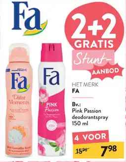 Di FA Pink Passion deodorantspray aanbieding