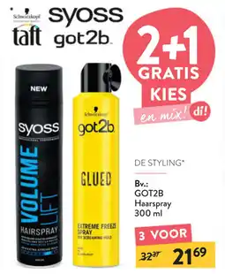 Di GOT2B Haarspray aanbieding