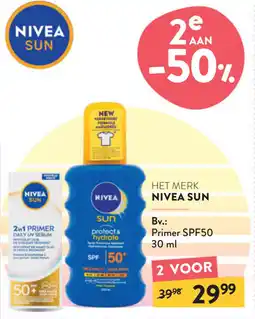 Di Nivea sun primer spf50 aanbieding