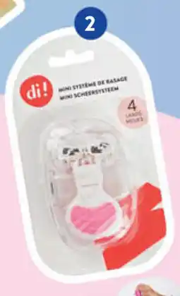Di Mini-scheersysteem aanbieding