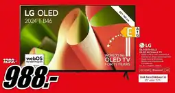 MediaMarkt LG OLED65B46LA OLED 4K Smart TV aanbieding