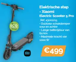 Krëfel Elektrische step Xiaomi Electric Scooter 5 Pro aanbieding