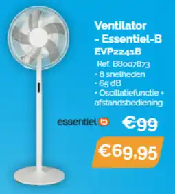 Krëfel Ventilator Essentiel-B EVP2241B aanbieding