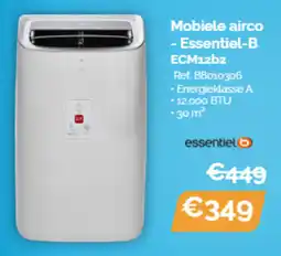 Krëfel Mobiele airco Essentiel-B ECM1zb2 aanbieding