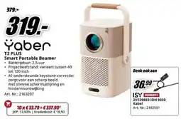 MediaMarkt Yaber T2 Plus Smart Portable Beamer aanbieding