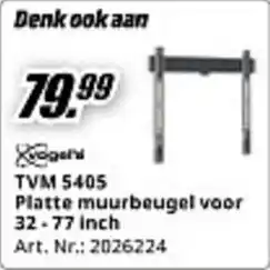 MediaMarkt TVM 5405 Platte muurbeugel aanbieding