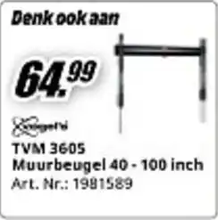 MediaMarkt TVM 3605 Muurbeugel aanbieding